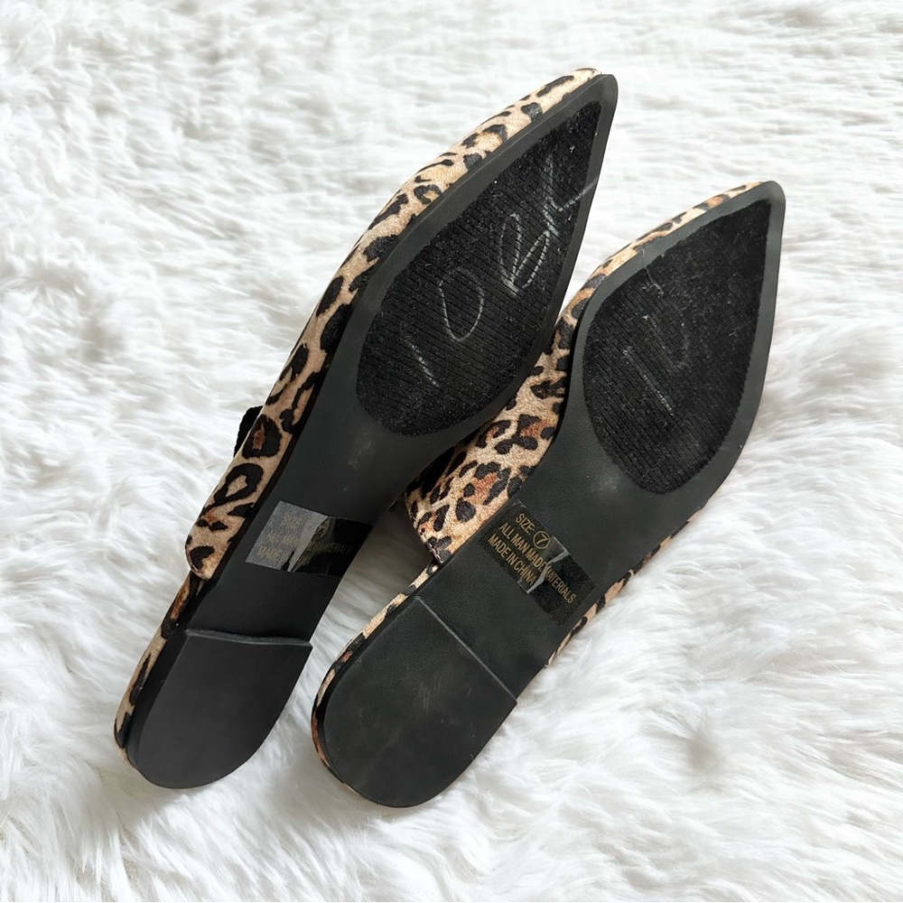 Lulu’s Animal Print Slip On Sandals Womens Size 7 - Picture 7 of 7